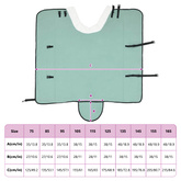 Koc dla Koni Specjalna zieleń 165 cm Polarowy fleece