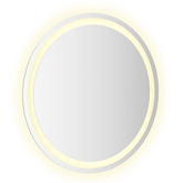 vidaXL Lustro łazienkowe z LED, okrągłe, 60 cm