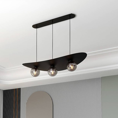 Lampa wisząca AURA 3 BL GRAFIT