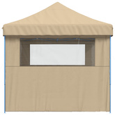 Namiot Imprezowy Beżowy 292 x 440 x 315 cm Materiał Oxford