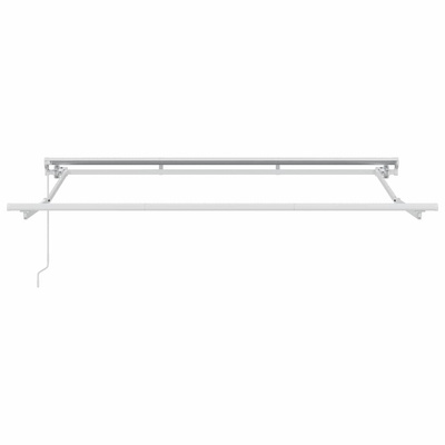 Rama markizy Żółty i Biały 250 x 200 cm Poliester z powłoką PU