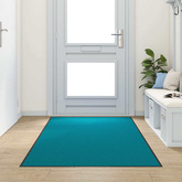 Dywanik wejściowy Cyan i Czarny 120 x 300 cm 100% poliamid