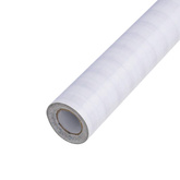 Folia okienna, matowa, w paski, 0,9x100 m, PVC