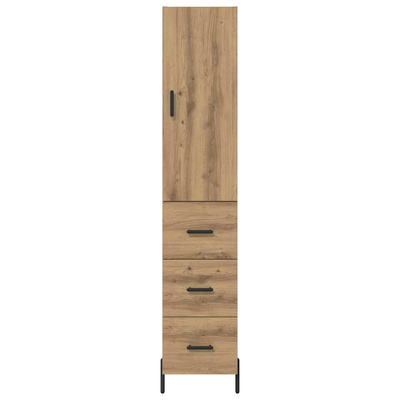 Highboard Dąb rzemieślniczy 34,5 x 34 x 180 cm
