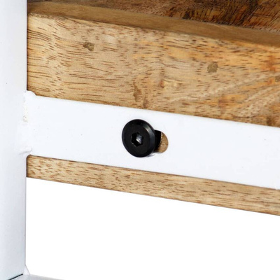 vidaXL Szafka pod TV, 90x30x40 cm, lite drewno mango