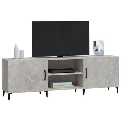 vidaXL Szafka pod TV, szarość betonu, 150x30x50 cm