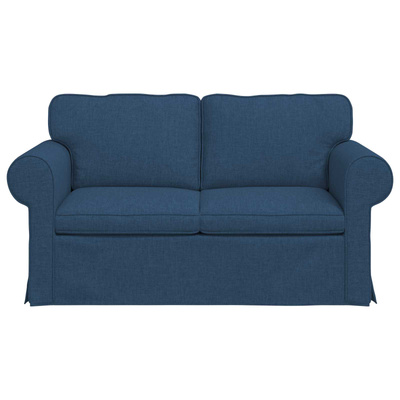 Sofa Niebieski 155 x 82 x 80 cm tkanina