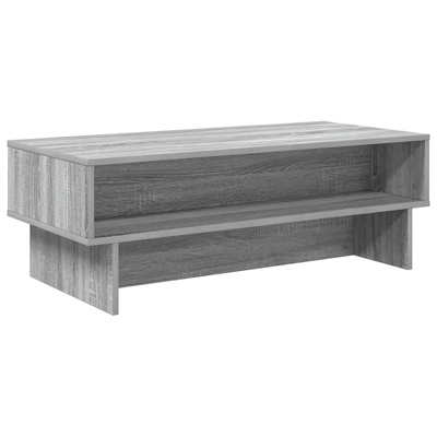 Stolik kawowy Szary Sonoma 100 x 46 x 35 cm Drewno inżynieryjne