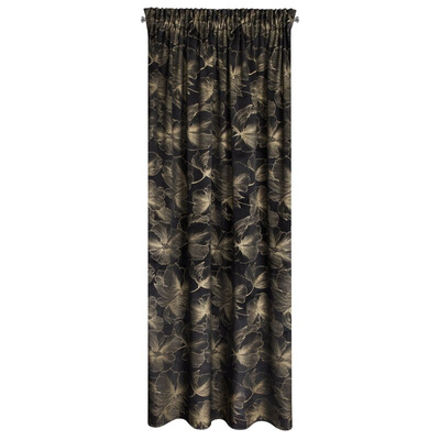 Zasłona Stella czarna 140x300