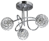 lampa sufitowa candellux wyprzedaż 98-85996 starlet plafon 3x40w g9 chrom/transparent