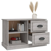 vidaXL Szafka pod TV, szary dąb sonoma, 73x35,5x47,5