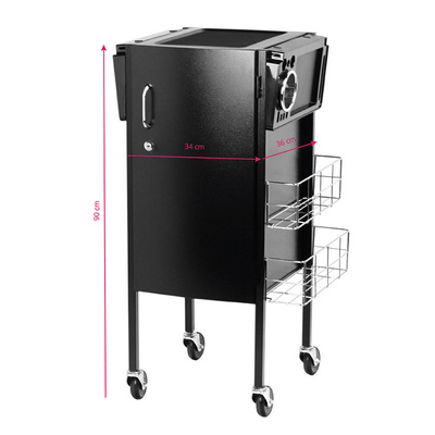 Gabbiano pomocnik fryzjerski Deluxe 500 czarny 111292