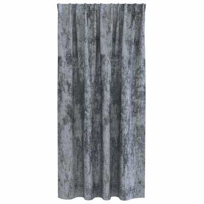 Zasłony z weluru 2 pcs Srebrnoszary 175 x 140 cm Aksamit