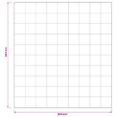 Zestaw kołdry i poduszek 3 szt. 240 x 260 cm 4 pory roku Wełna