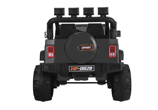 Auto na Akumulator Jeep HP012 Dla Dzieci Światła LED MP3 Czarne