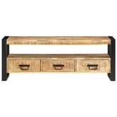 vidaXL Szafka pod TV, 120x30x45 cm, lite drewno mango