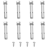 Zwijana markiza boczna na taras, antracytowa, 180 x 600 cm