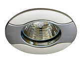 Oprawa stropowa candellux so-04 ch/ps mr16 chrom/perłowe srebro oprawa stała