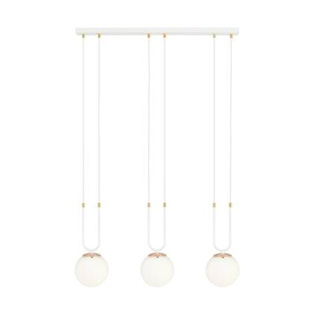 Lampa wisząca GLAM 3 WHITE/OPAL