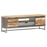 vidaXL Szafka pod TV, 120x30x40 cm, lite drewno mango