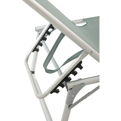 Travellife Leżak turystyczny Como, delikatna zieleń