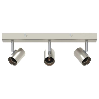 Reflektor sufitowy Nikiel 38 x 6,5 x 11,5 cm Metal