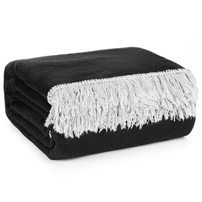 Koc Akryl srebrny 220x240