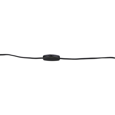 Lampka nocna Sakai Ledea czarna metalowa LED nowoczesna