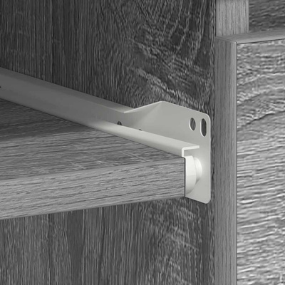 Biurko, szary dąb sonoma, 90x45x76 cm, materiał drewnopochodny