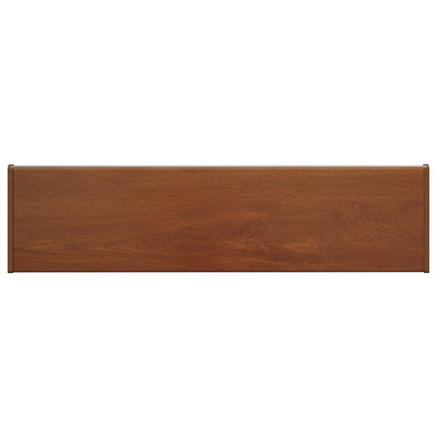 Parapet okienny Brązowe drewno 100 x 25 x 4,5 cm PVC