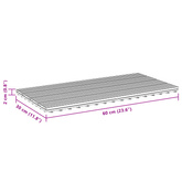 Płytka Tarasowa 6 pcs Brązowy 60 x 30 cm