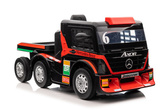 Auto Na Akumulator Mercedes + Naczepa XMX622B Czerwony LCD