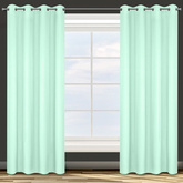 Zasłona Adore jasnomiętowa 140x250