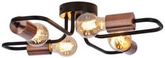 Lampa sufitowa 4xE27 48cm czarna HERPE 34-66923