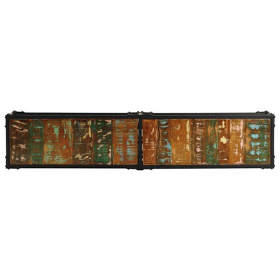 vidaXL Szafka pod TV, 150x30x41 cm, lite drewno odzyskane