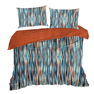 Pościel Nika niebieska 220x200