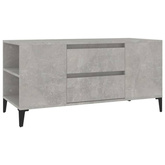 vidaXL Szafka pod TV, szarość betonu, 102x44,5x50 cm