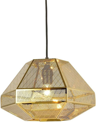 Designerska lampa wisząca ETCHi AD303 – złota E27