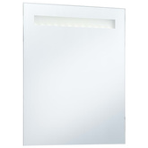 vidaXL Ścienne lustro łazienkowe z LED, 50 x 60 cm