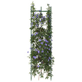 Podpórki na pomidory, 2 szt., 116 cm, stal i PP