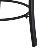 vidaXL Palenisko z mozaiką, zielone, 68 cm, ceramika