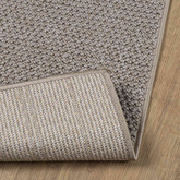 Dywany pokojowe LUGO Kremowy i Taupe 200 x 80 cm Poliester