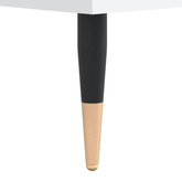 vidaXL Szafka pod TV, biała, 150x30x50 cm, materiał drewnopochodny wariant 7