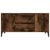 Szafka pod TV, przydymiony dąb, 102x44,5x50 cm vidaXL