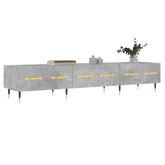 vidaXL Szafka pod TV, szarość betonu, 150x36x30 cm model standard