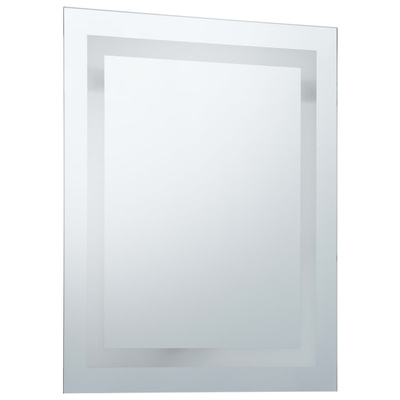 vidaXL Ścienne lustro łazienkowe z LED i czujnikiem dotykowym 60x80 cm
