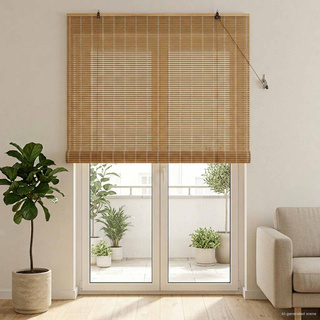 Roleta natura 130 x 220 cm Bambus