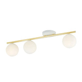 Lampa sufitowa  MONZA 3 WH OPAL