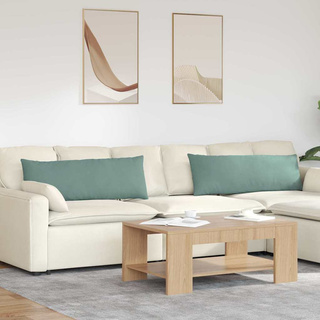 Poduszki na sofę 2 pcs Zielony morski 120 x 40 cm