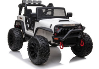 Auto Terenowe Na Akumulator Jeep JC666 Światła LED MP3 Pilot Biały
